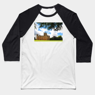 Highclere Castle Downton Abbey Hampshire England Baseball T-Shirt